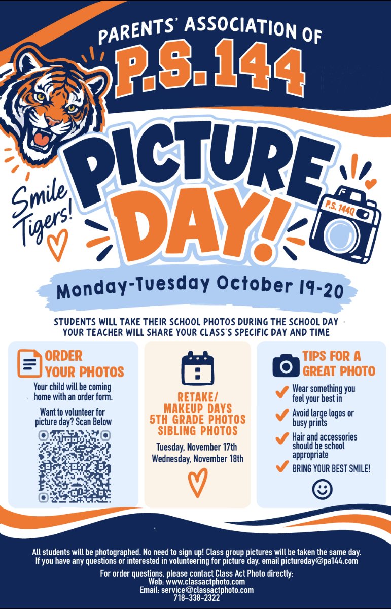 Picture Day Flyer